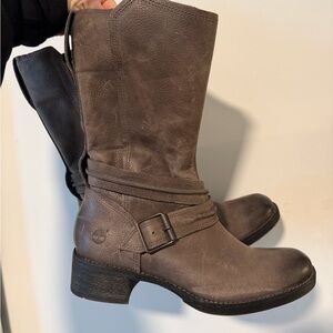 Timberland Women's Whittemore Mid-Calf Brown Leather Boots